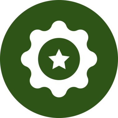 dişli simgesi vektör illüstrasyonu