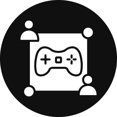 oyun simgesi, vektör illüstrasyonu