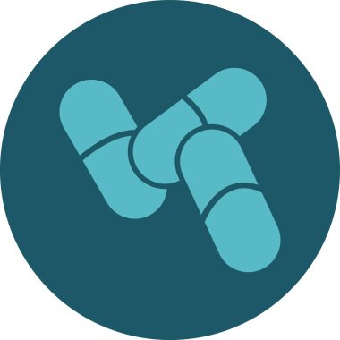 Haplar. Web simgesi basit illüstrasyon