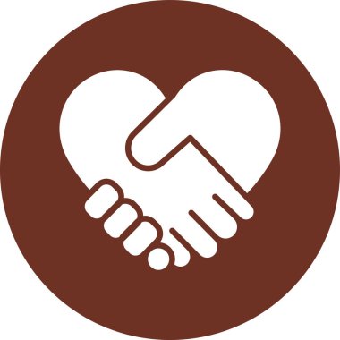 El sıkışma simgesi vektör illüstrasyonu