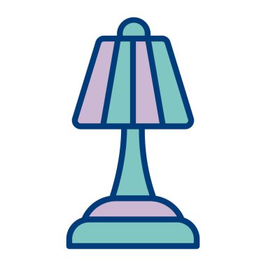 mobilya ikonu vektör illüstrasyonu