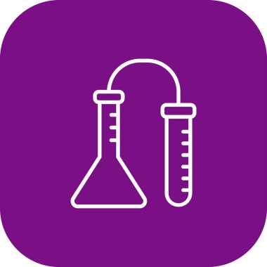 test tübü ikon vektör çizimi grafik tasarımı