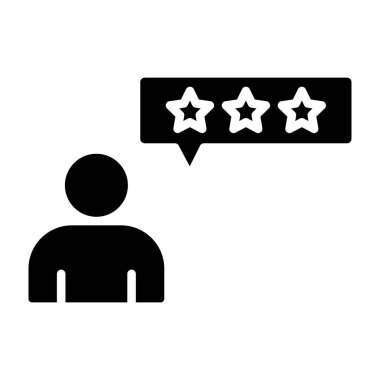 Müşteri geribildirim simgesi
