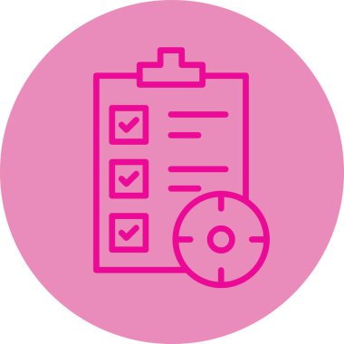 Pano simgesi vektör illüstrasyonu