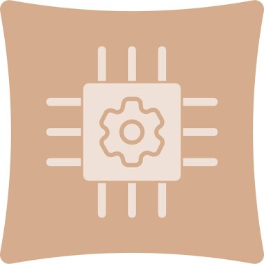 Modern bir simgenin vektör illüstrasyonu