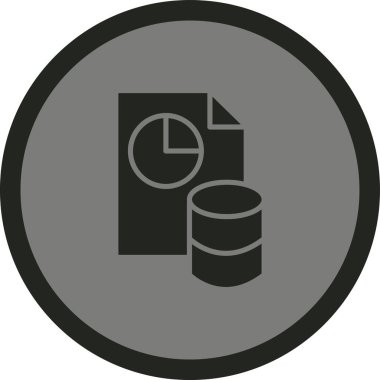 Fıçı. Web simgesi basit illüstrasyon