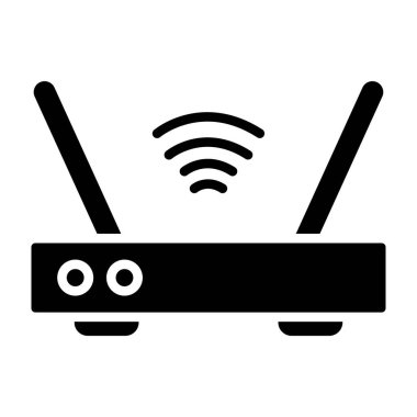 Yönlendirici simgesi, vektör illüstrasyonu