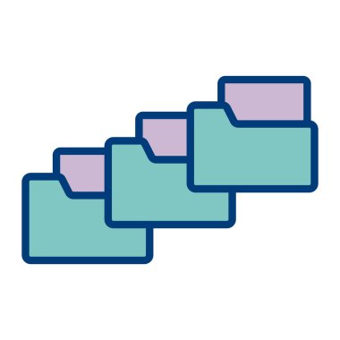 Bina. Web simgesi basit illüstrasyon