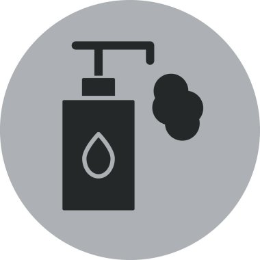 sabun makinesi. Basit bir çizim. dizayn