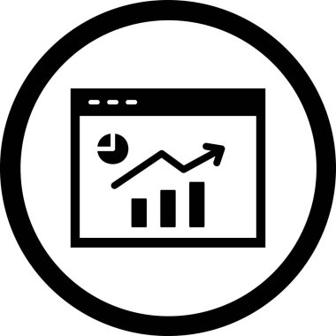 seo modern simgesinin vektör illüstrasyonu