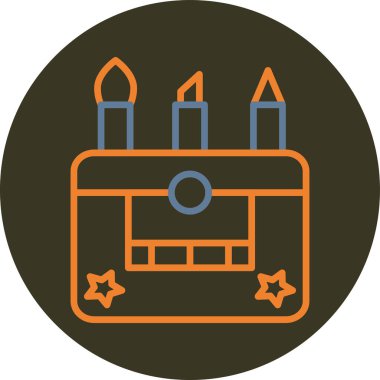 Mum. Web simgesi basit illüstrasyon