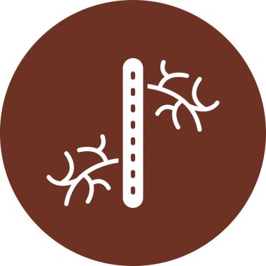 Bir ağacın güzel arka planının vektör çizimi