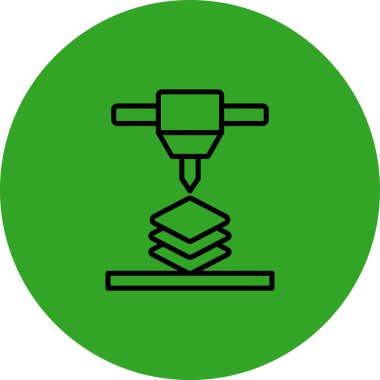 Turna Vektörü Şekil Simgesi Tasarımı