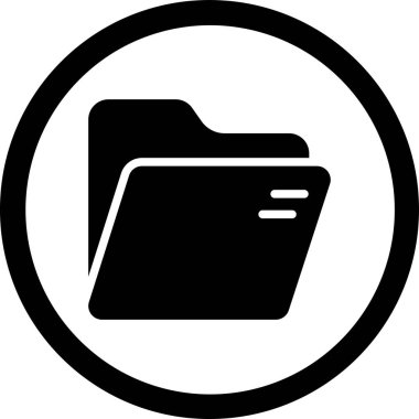 Dosya. Web simgesi basit illüstrasyon