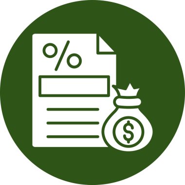 Dolar banknot vektör illüstrasyonu