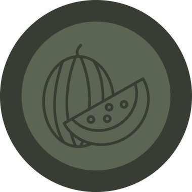 Gıda simgesinin vektör illüstrasyonu