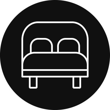 Mobilya simgesinin vektör illüstrasyonu