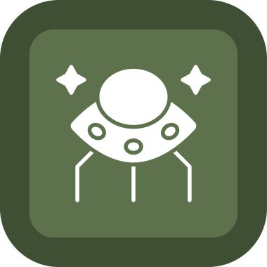 Uzay simgesi vektör illüstrasyonu