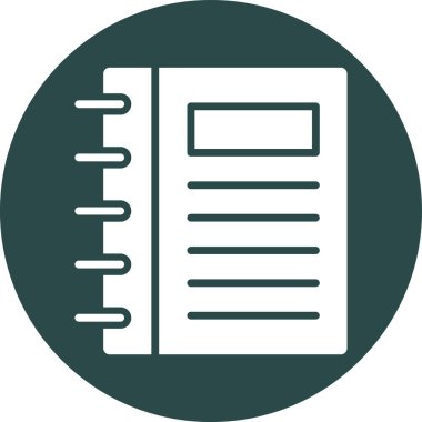 Dosya simgesinin vektör illüstrasyonu