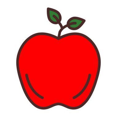 taze elma meyve simgesi