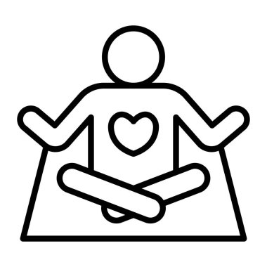 yoga simgesi, özet biçimi