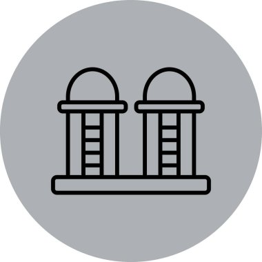 Modern b 'nin vektör illüstrasyonu eksik simgesi