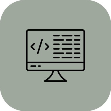 Web tasarım geliştirme vektörü simgesi