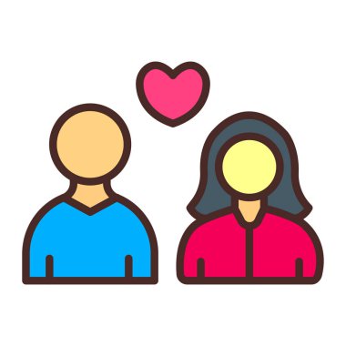 insanlar simge vektör illüstrasyonu