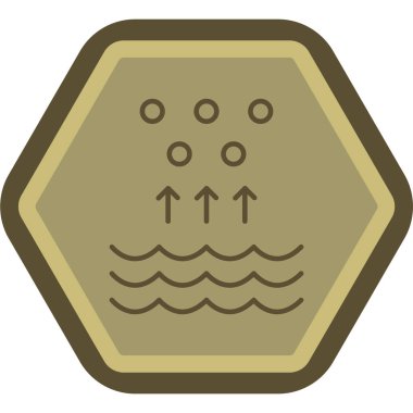 Bir gemi simgesinin vektör çizimi