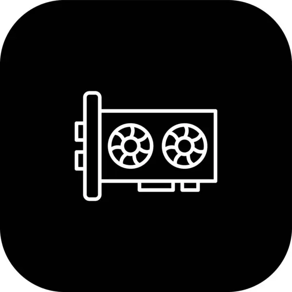 video kamera simgesi, vektör illüstrasyonu