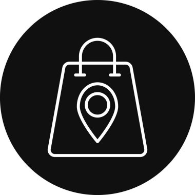 Modern simgenin vektör illüstrasyonu