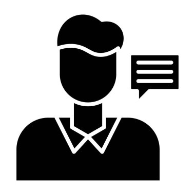 Müşteri hizmetleri vektör simgesi tasarımı