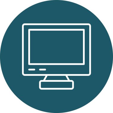 vektör izleyici simgesi illüstrasyonu