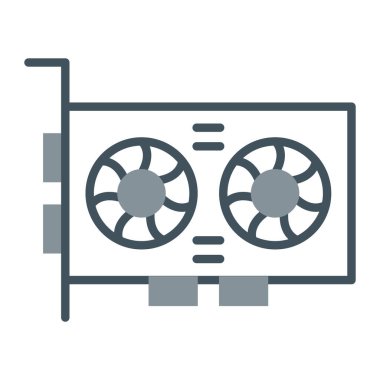 Modern bir simgenin vektör illüstrasyonu