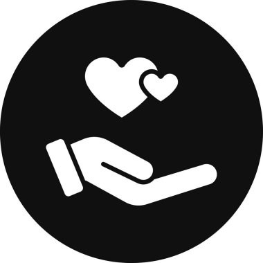 Aşk simgesi vektör illüstrasyonu