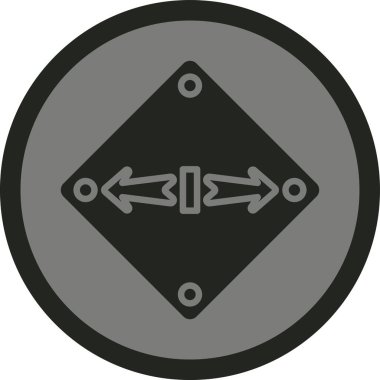 ok simgesi vektör illüstrasyonu