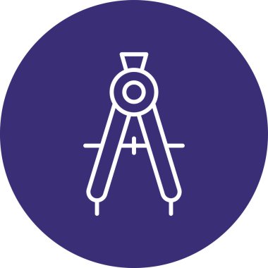 vektör pusula ico, vektör illüstrasyonu