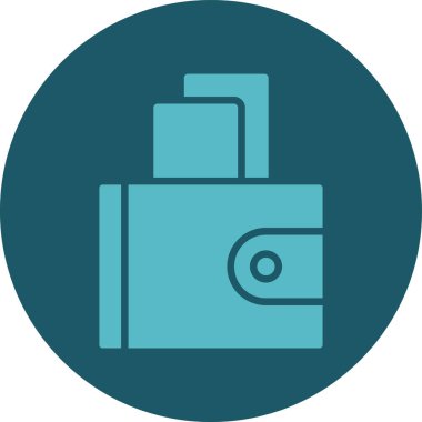 Modern simgenin vektör illüstrasyonu