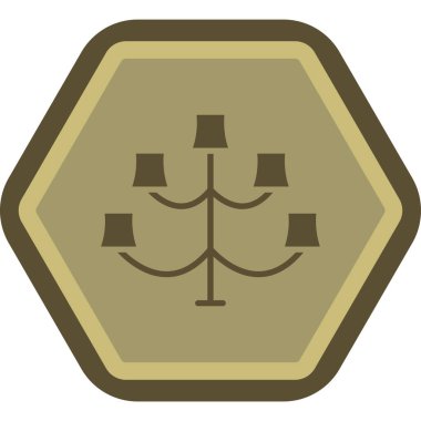 modada izole edilmiş arkaplanda bal simgesi