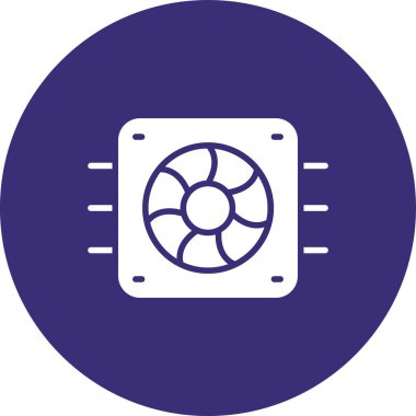 Hayran. Web simgesi basit illüstrasyon