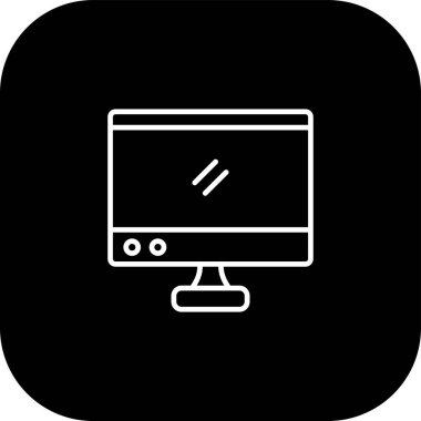 bilgisayar simgesi, vektör illüstrasyonu