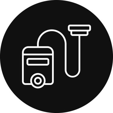 Modern oto tamir simgesinin vektör illüstrasyonu