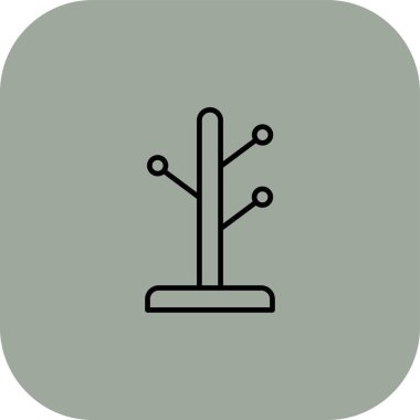 Vektör Ağacı Simgesi illüstrasyonu