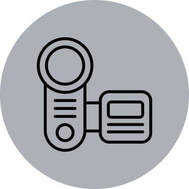 Benzersiz Gazete Vektör Satırı Simgesi