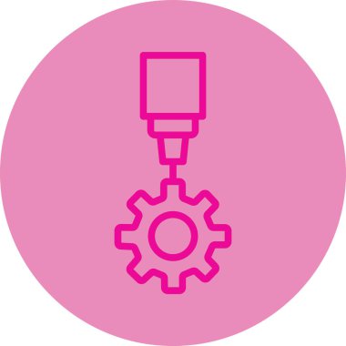 seo modern simgesinin vektör illüstrasyonu