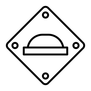 Gıda simgesinin vektör illüstrasyonu