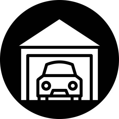 - Araba. Web simgesi basit illüstrasyon