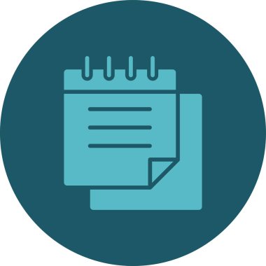 Takvim simgesi, vektör çizimi