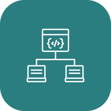 Projeniz için sunucu vektör simgesi