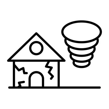 ev ve enerji ampulü rüzgar ikonu vektör illüstrasyonlu